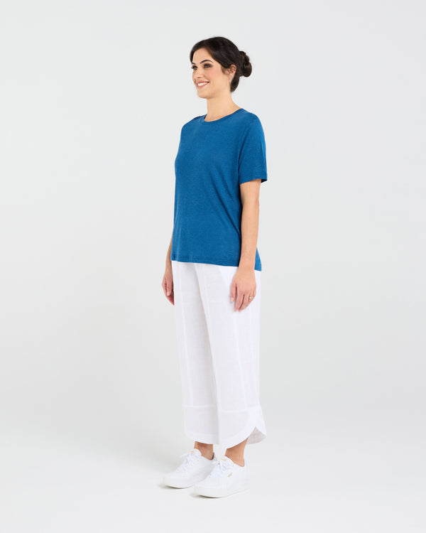 Stephanie Linen Blend T-shirt
