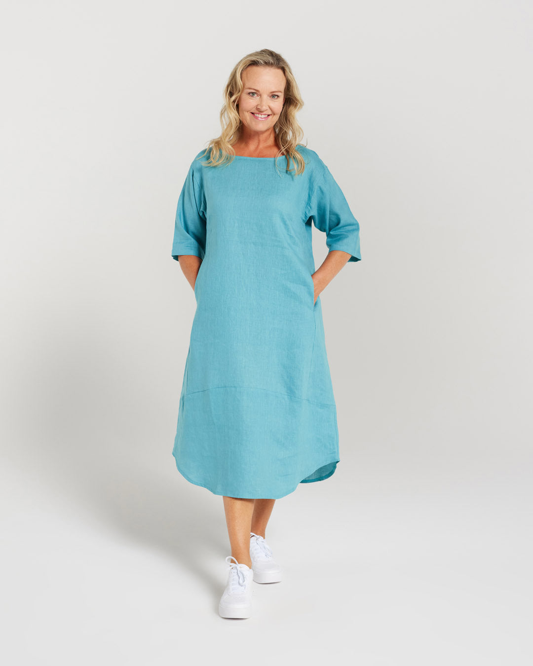 Linen tulip dress 2025