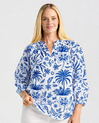 Renata Print Blouse