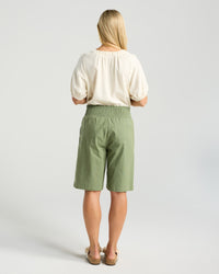 Darcy Shirred Waistband Short