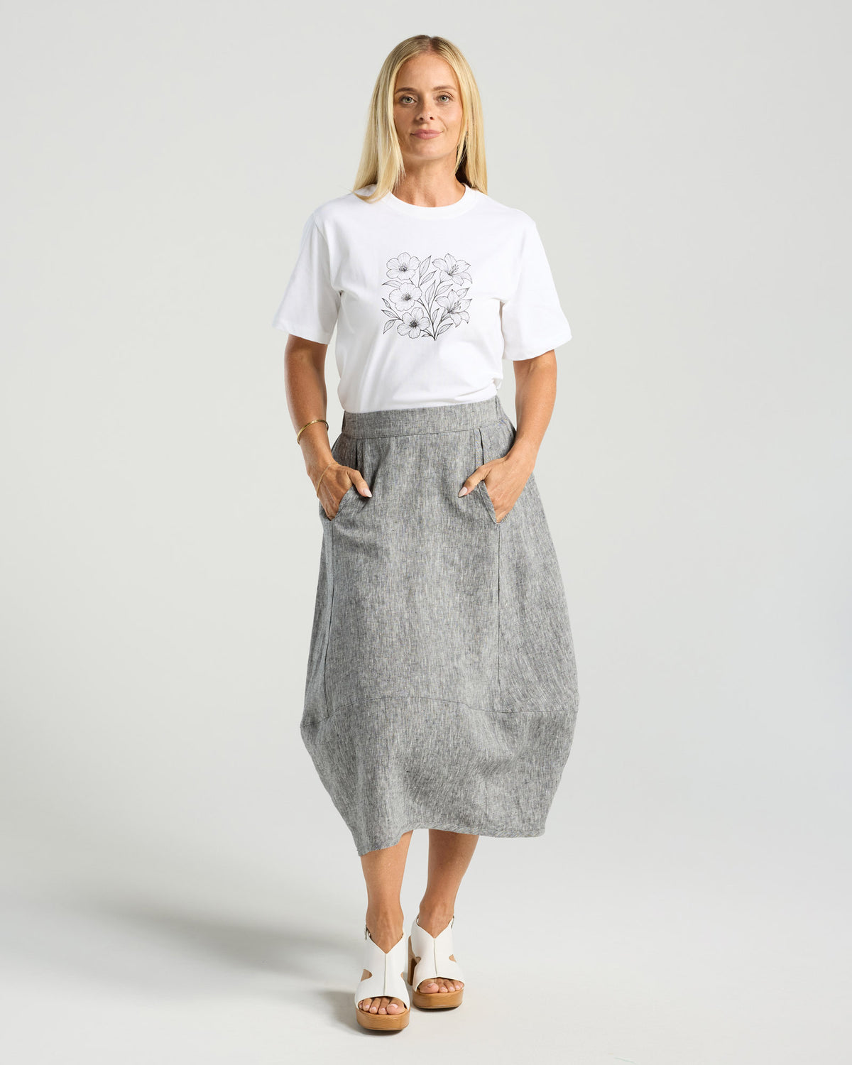 Iris Bubble Skirt