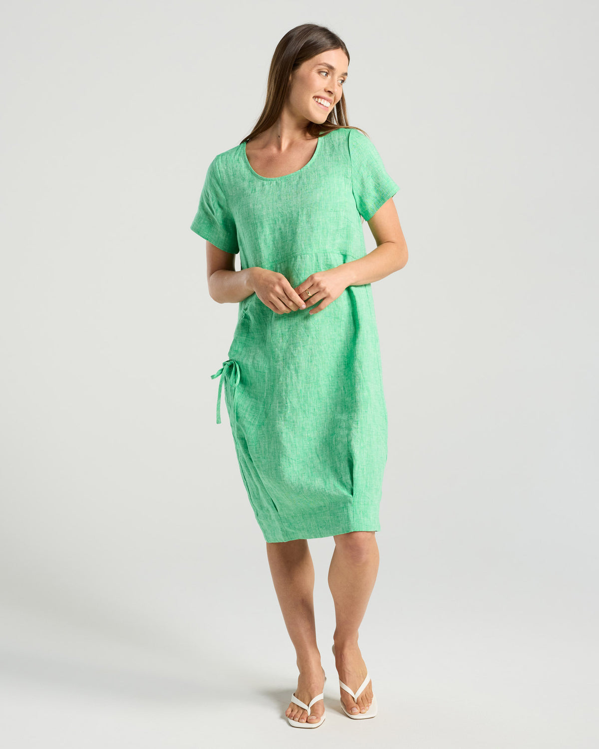 Sabina Bubble Hem Cd Dress