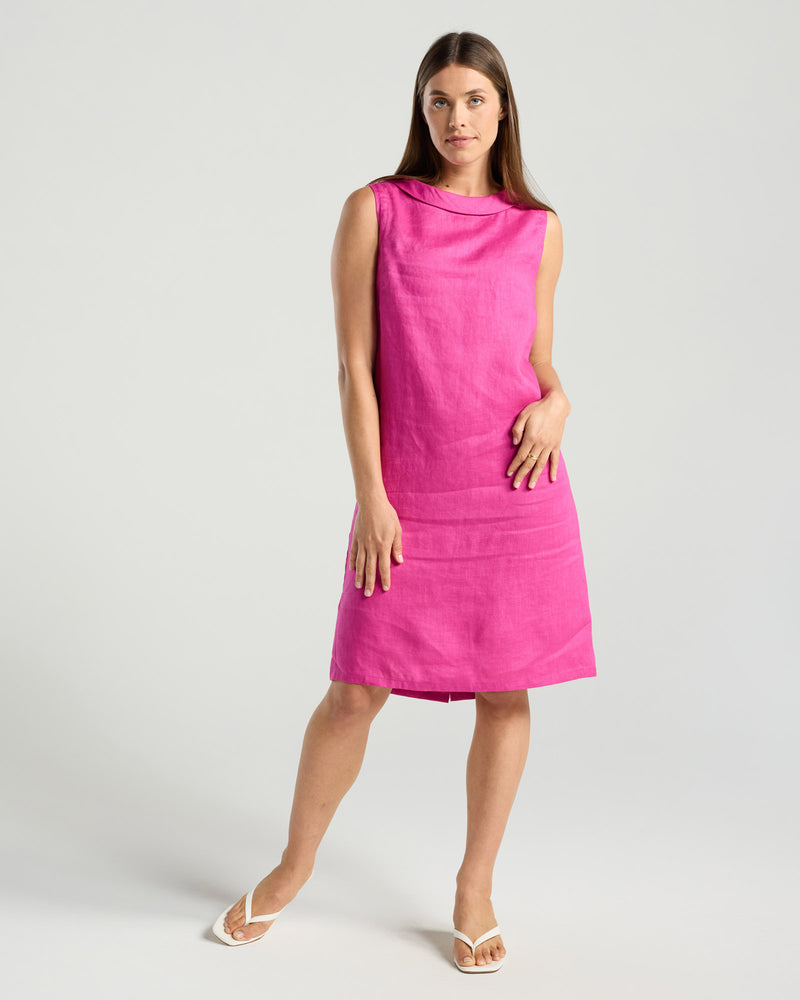 Natacha Sleeveless Button Back Dress