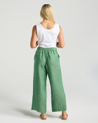 Ester Crop Linen Pant