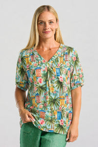 Nioletta V Neck Top