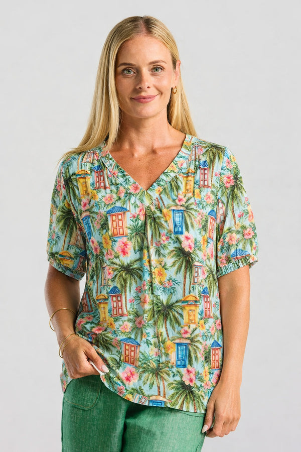 Nioletta V Neck Top