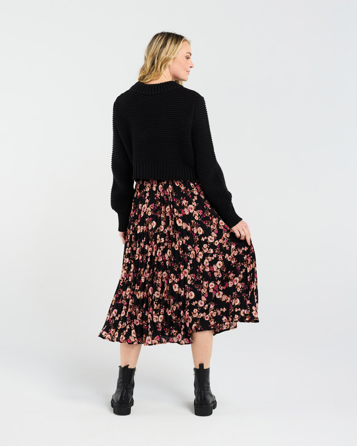 Becca Crop Knit (Black)