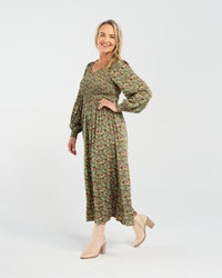 Sienna Shirred Dress