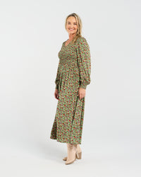 Sienna Shirred Dress