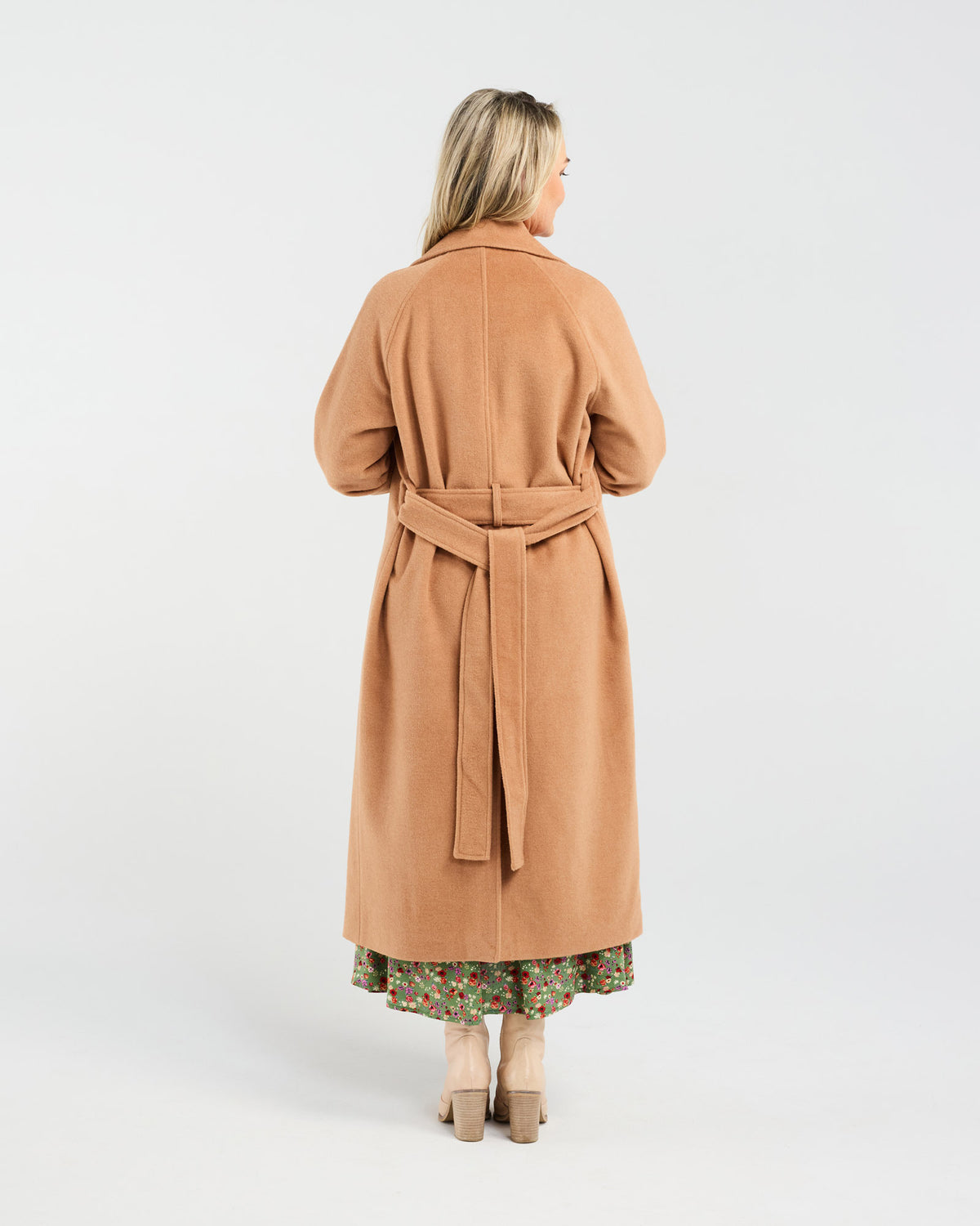 Camille Wool Coat (Camel)