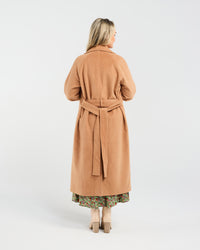 Camille Wool Coat (Camel)