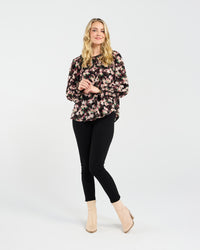 Ali Shirred Top
