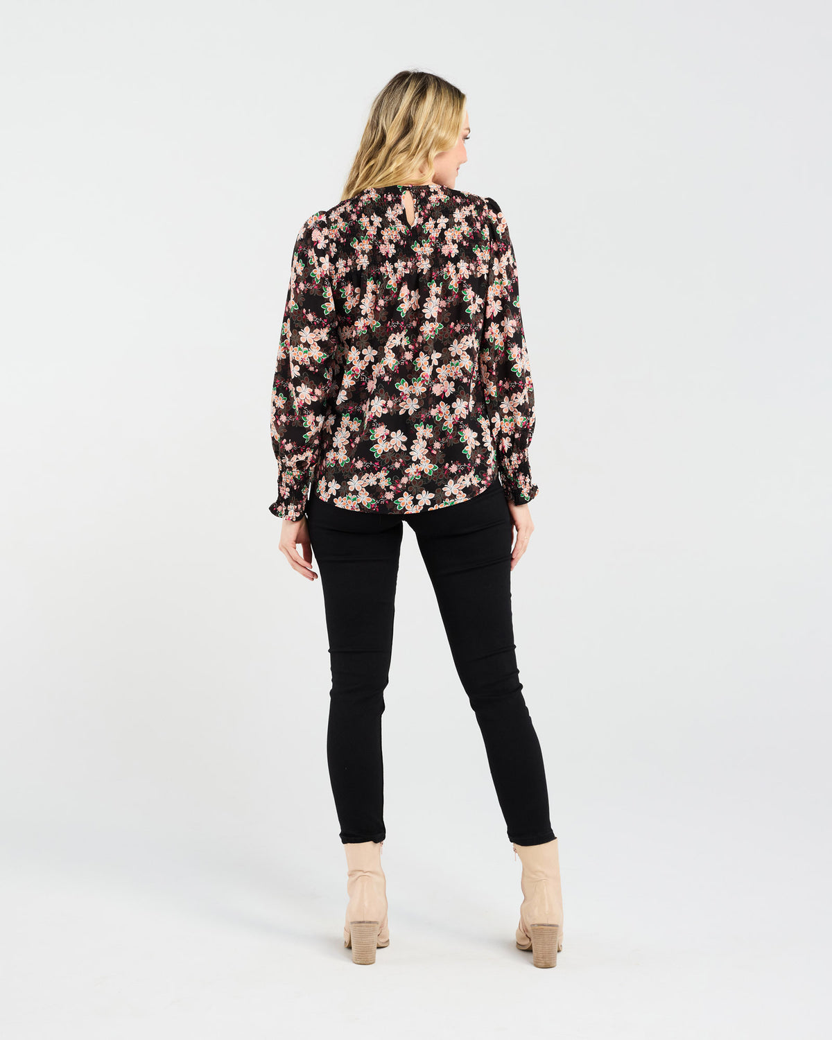 Ali Shirred Top