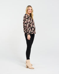 Ali Shirred Top