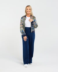 Yvette Satin Bomber