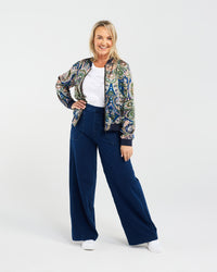 Yvette Satin Bomber