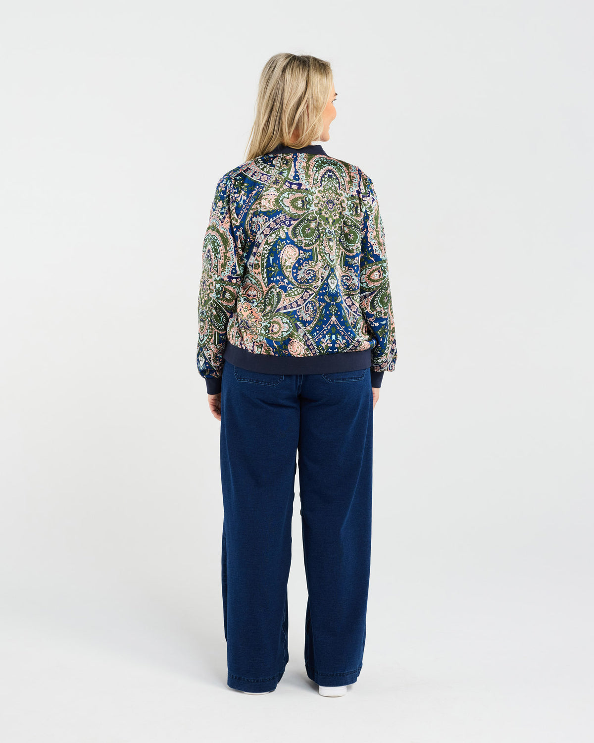 Yvette Satin Bomber