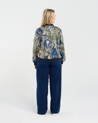Yvette Satin Bomber