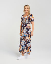 Shirred Bodice Dress