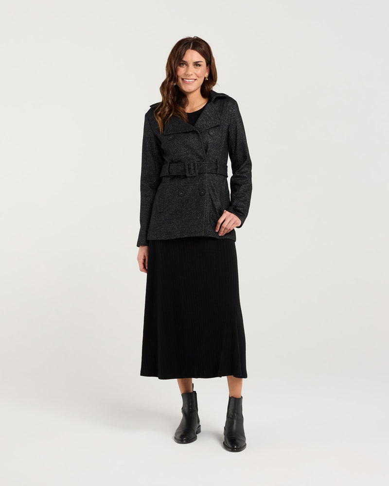 Lucinda Wool Blend Trench