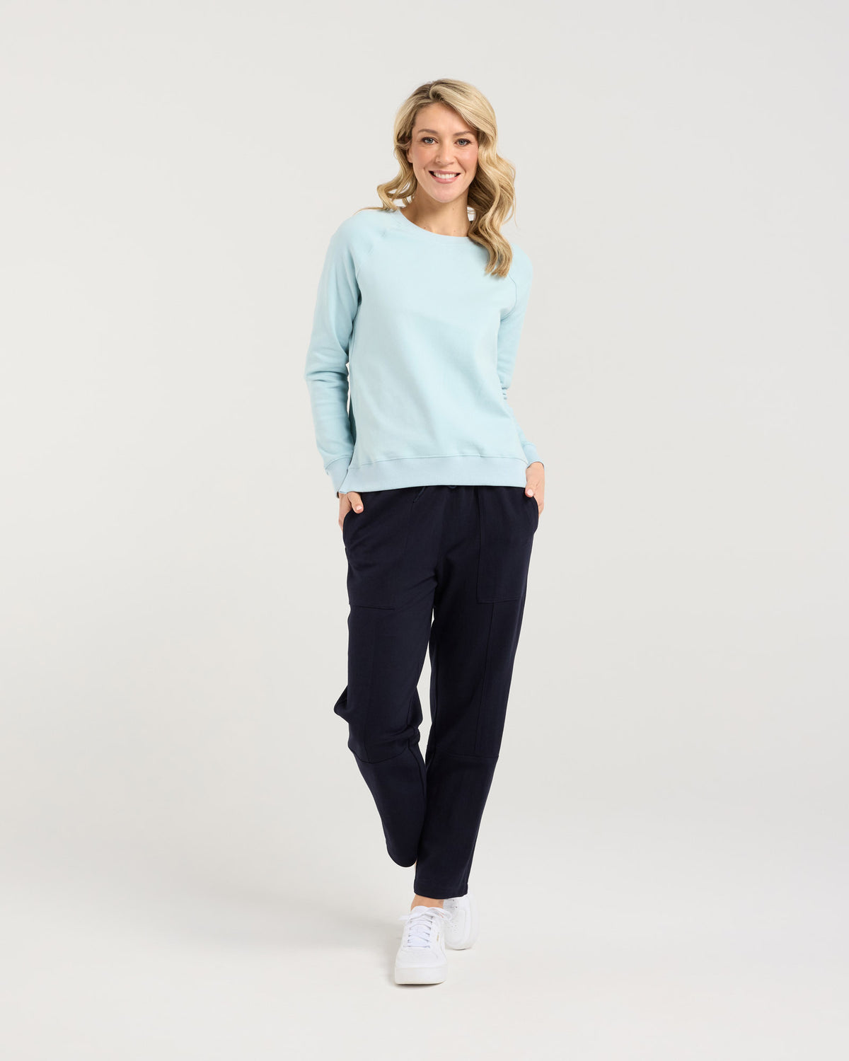 Empire Step Hem Sweat