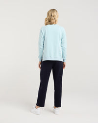 Empire Step Hem Sweat