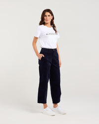 Roxi Baby Cord Barrel Leg Pant
