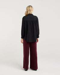 Lilliana Spliced Shirt