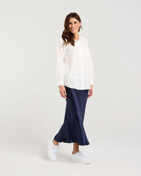 Lilliana Spliced Shirt
