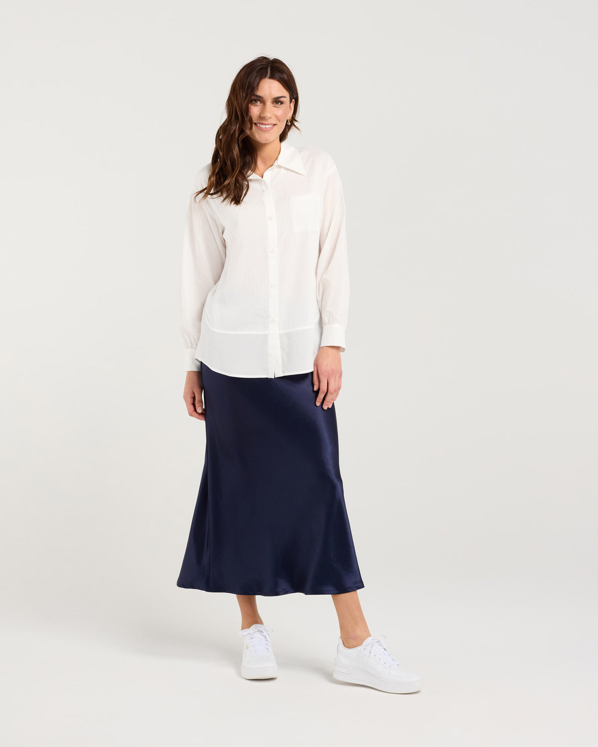 Lilliana Spliced Shirt