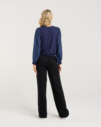 Hudson Crinkle Sleeve Top