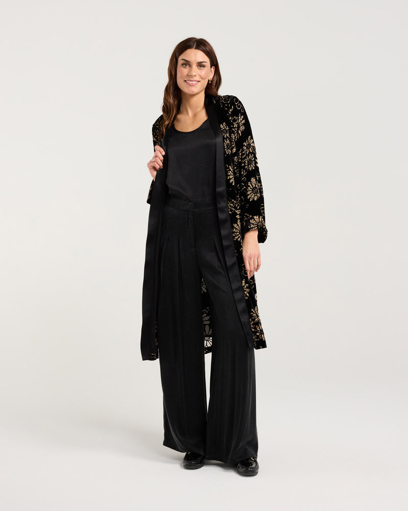 Carrie Viscose Burnout Kimono