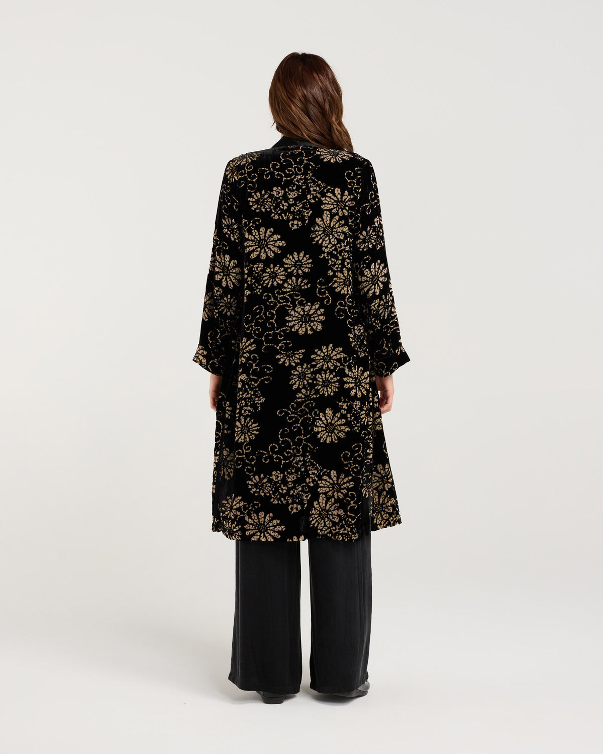 Carrie Viscose Burnout Kimono