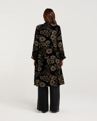 Carrie Viscose Burnout Kimono