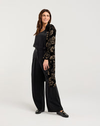 Carrie Viscose Burnout Kimono
