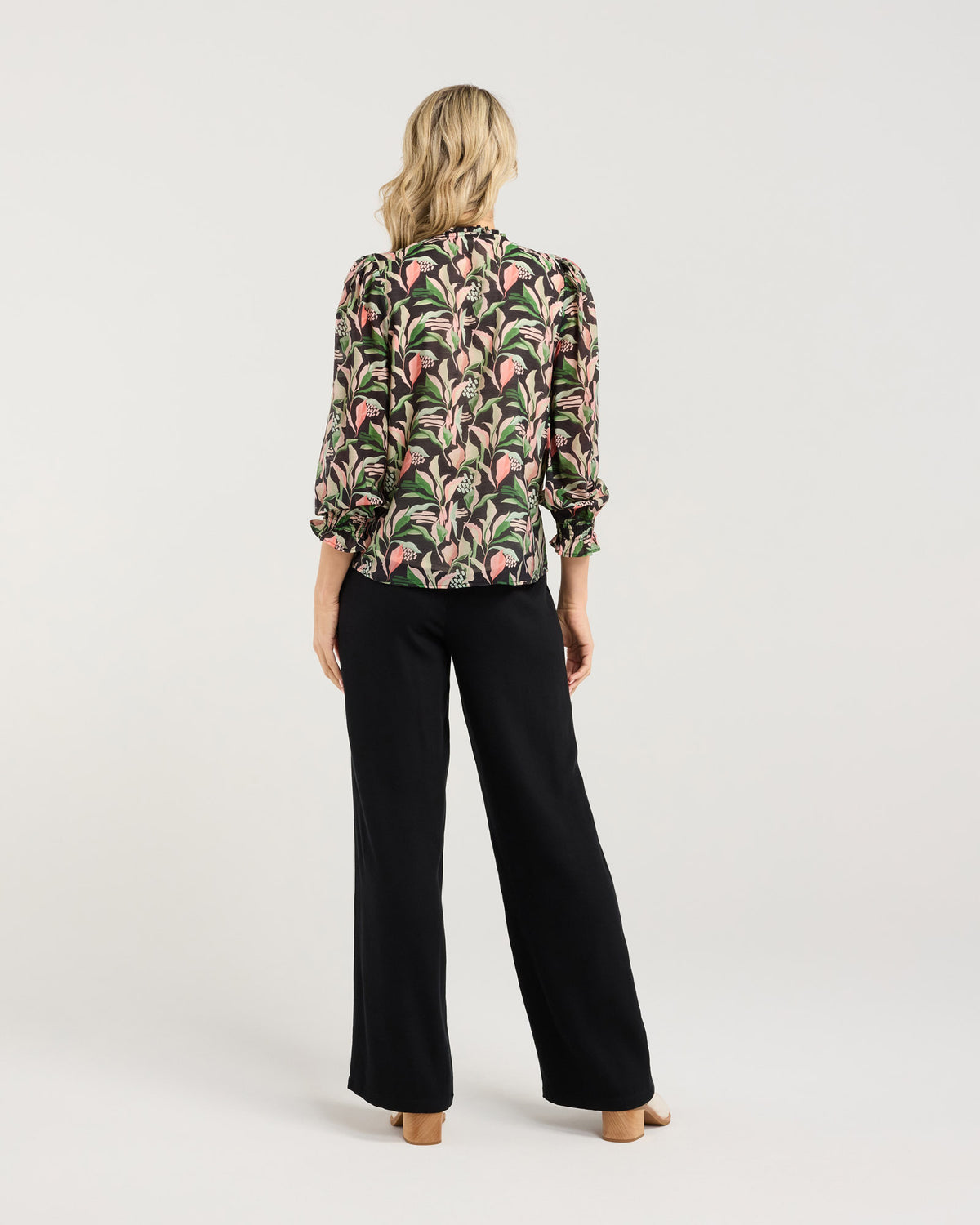 Patti Stiched Pleat Blouse