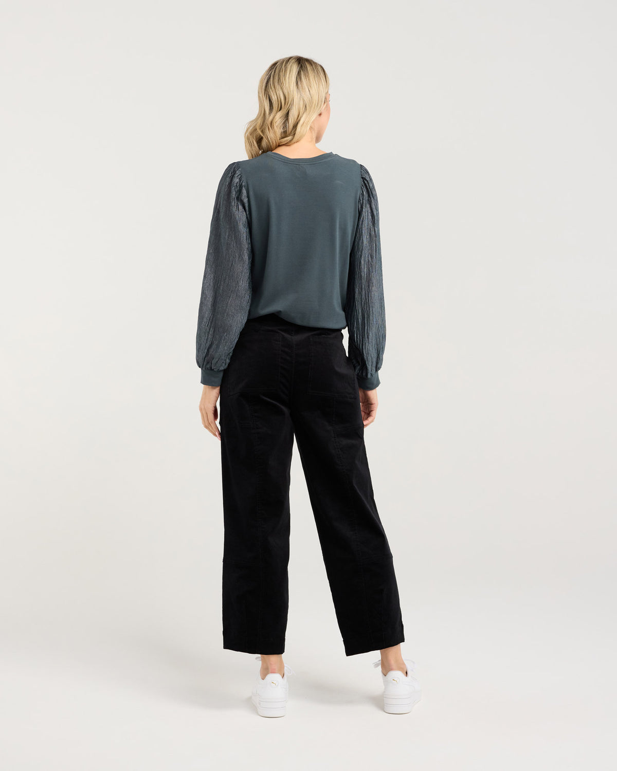 Hudson Crinkle Sleeve Top