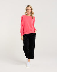 Empire Step Hem Sweat