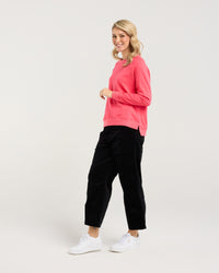 Empire Step Hem Sweat