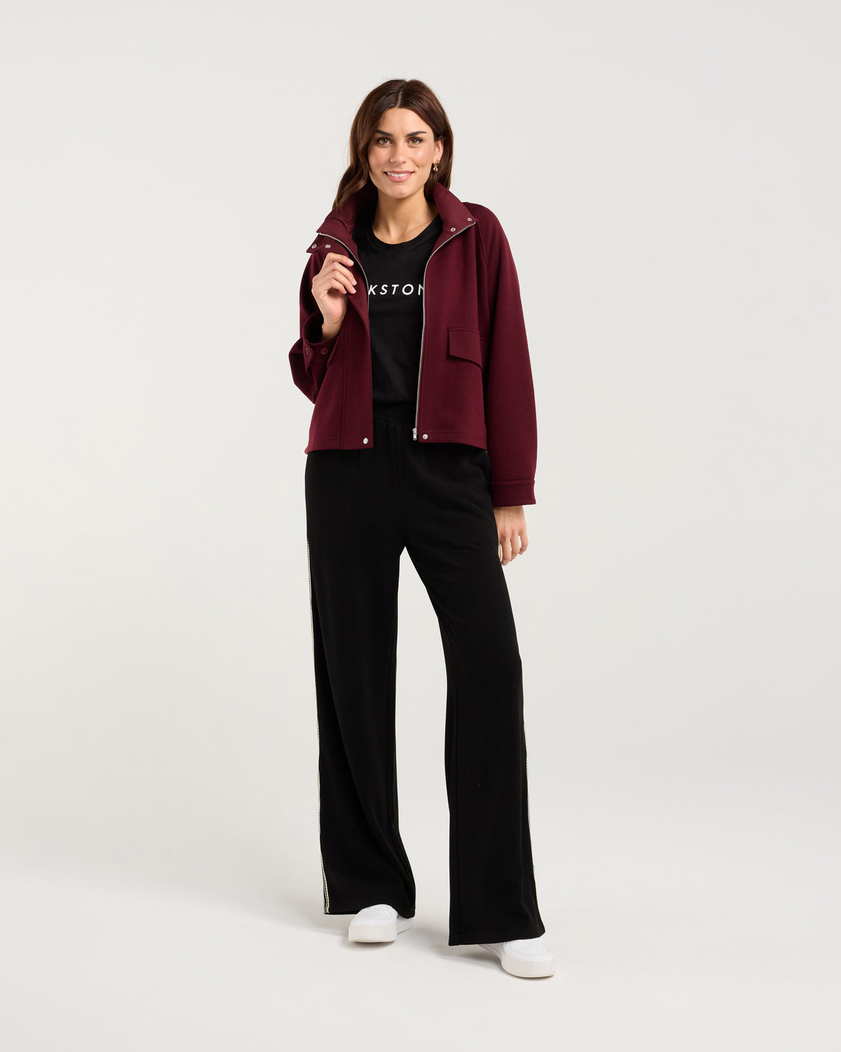 Amaya Zip Front Crop Jacket