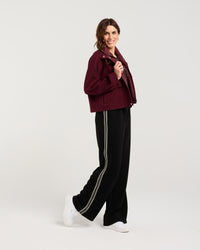 Amaya Zip Front Crop Jacket