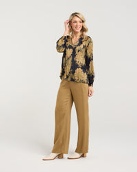 Pollyana Pleat Top