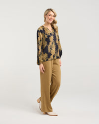 Pollyana Pleat Top