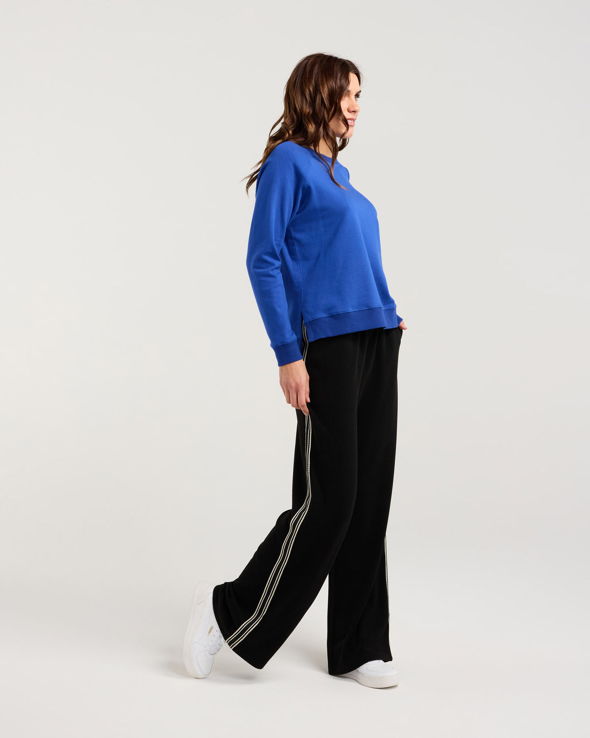 Empire Step Hem Sweat