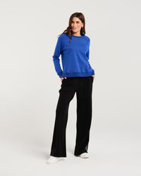 Empire Step Hem Sweat