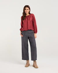 Addison Bubble Hem Top