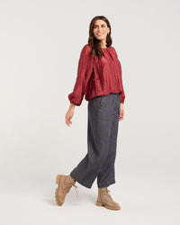 Addison Bubble Hem Top