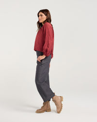 Addison Bubble Hem Top