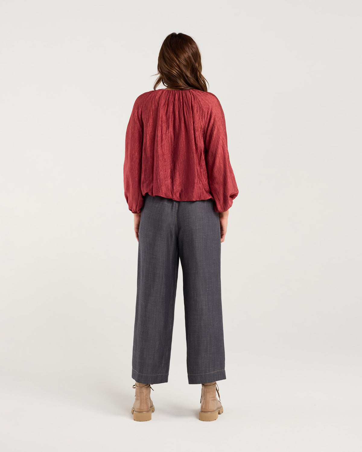 Addison Bubble Hem Top
