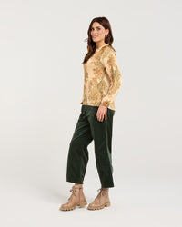 Pollyana Pleat Top